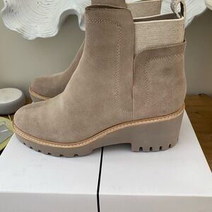 Dolce Vita Huey bootie - almond color